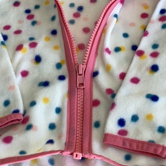 Baby Girl Confetti Hoodie Jacket size 6 months - Picture 2 of 5